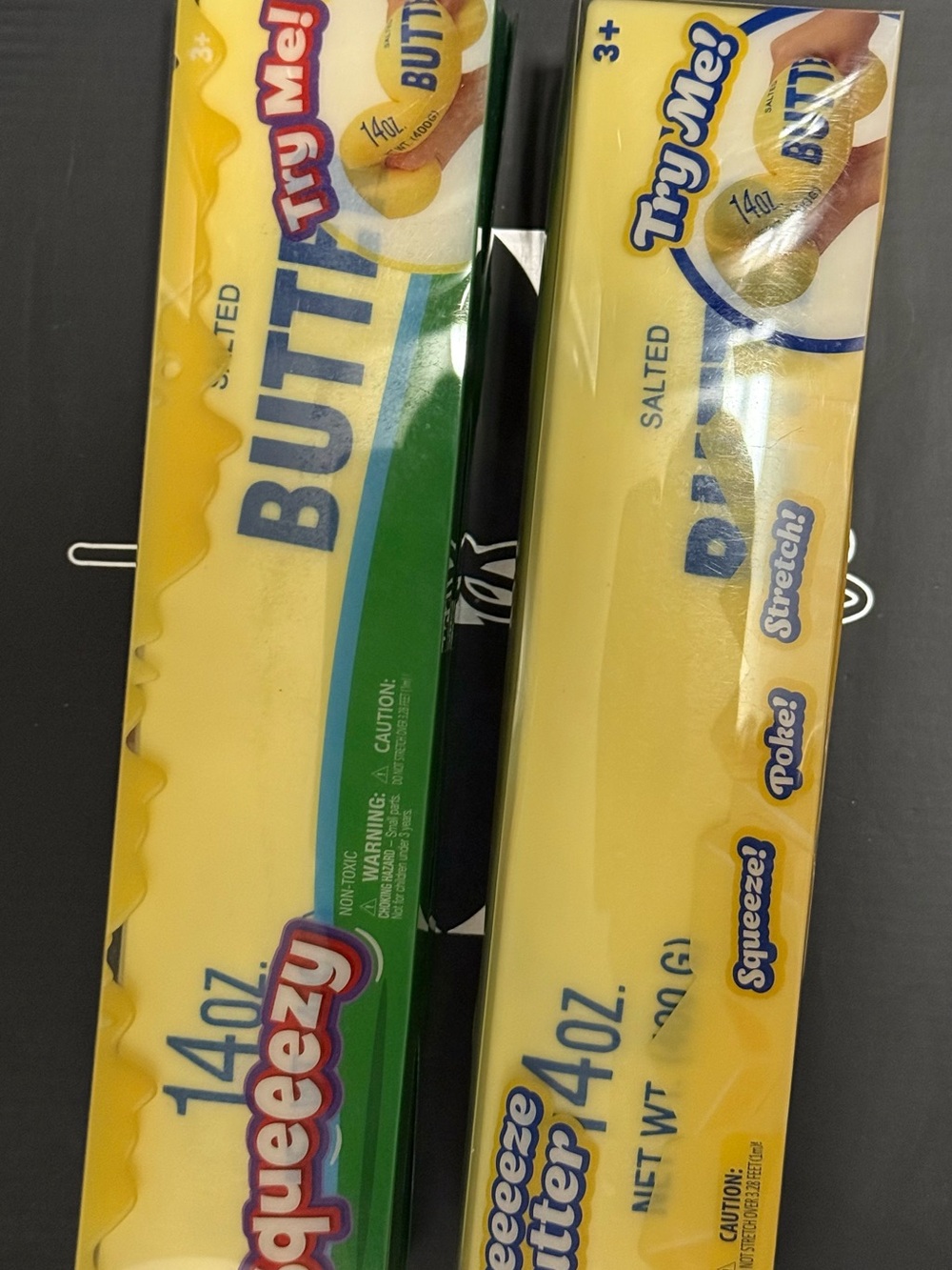 Squeeze Yellow Stretchy Butter Toy by Squeeze